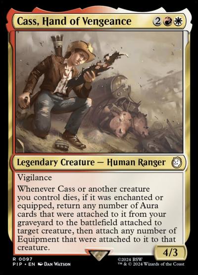Cass, Hand of Vengeance PIP-97 Fallout Magic card