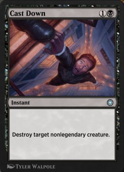 Cast Down HBG-148 Alchemy Horizons: Baldur's Gate Magic card
