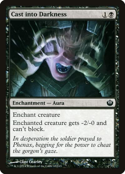 Cast into Darkness JOU-63 Journey into Nyx Magic card