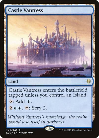 Castle Vantress PELD-242P Throne of Eldraine Promos Magic card