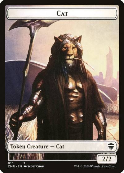 Cat TCMR-15 Commander Legends Tokens Magic card