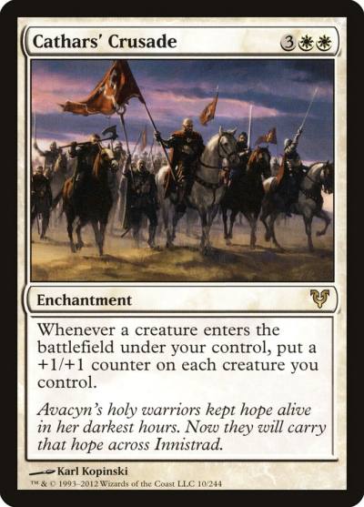 Cathars' Crusade AVR-10 Avacyn Restored Magic card