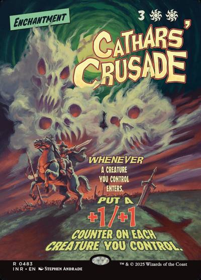 Cathars' Crusade INR-483 Innistrad Remastered Magic card
