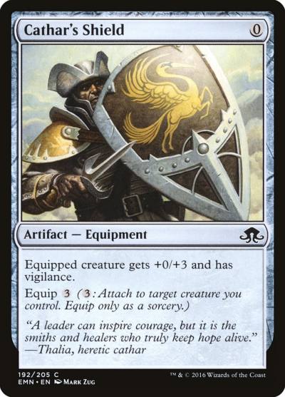Cathar's Shield EMN-192 Eldritch Moon Magic card