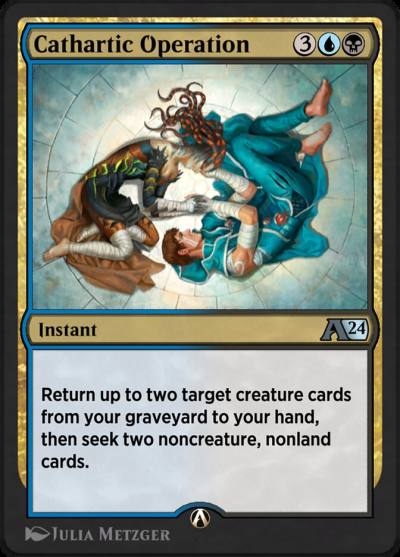 Cathartic Operation YOTJ-20 Alchemy: Outlaws of Thunder Junction Magic card