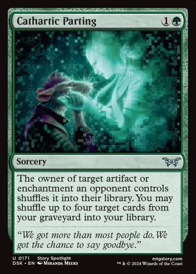 Cathartic Parting DSK-171 Duskmourn: House of Horror Magic card