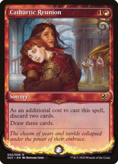 Cathartic Reunion SS3-2 Signature Spellbook: Chandra Magic card