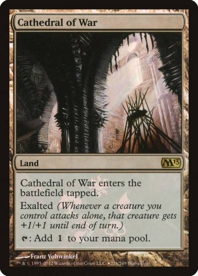 Cathedral of War PM13-221STAR Magic 2013 Promos Magic card