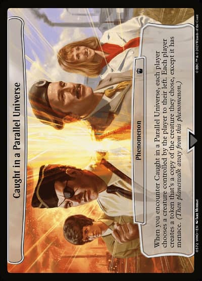 Caught in a Parallel Universe WHO-572 Doctor Who Magic card