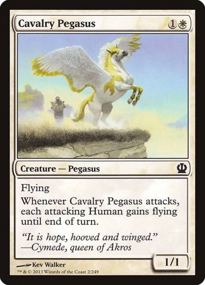 Cavalry Pegasus THS-2 Theros Magic card