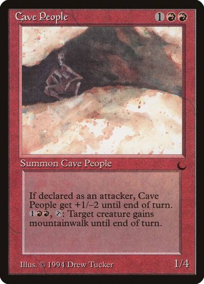 Cave People DRK-60 The Dark Magic card