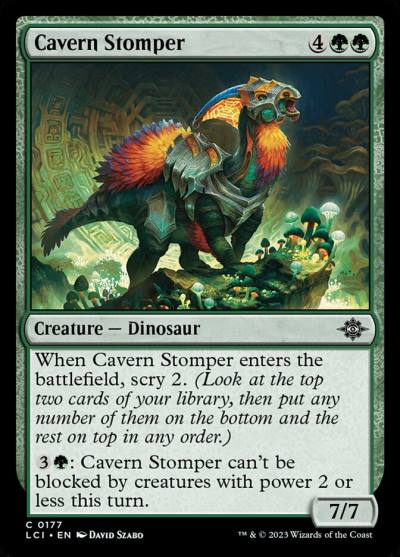 Cavern Stomper LCI-177 The Lost Caverns of Ixalan Magic card