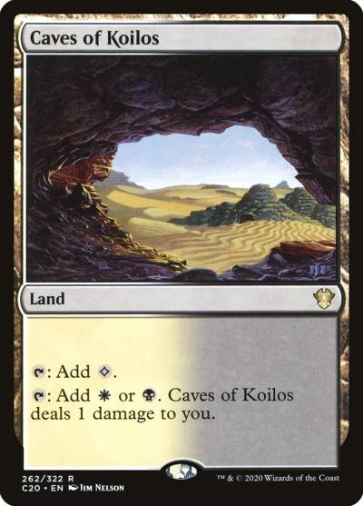 Caves of Koilos C20-262 Commander 2020 Magic card