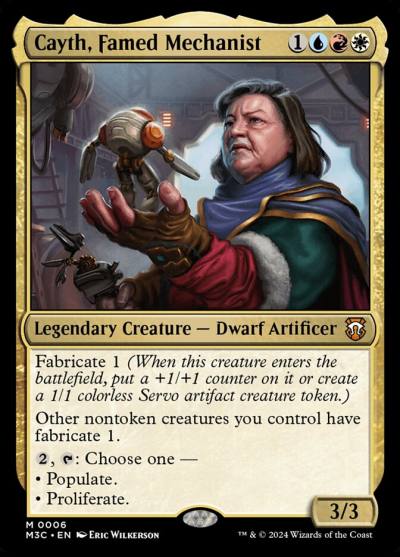 Cayth, Famed Mechanist M3C-6 Modern Horizons 3 Commander Magic card