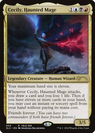 Cecily, Haunted Mage SLX-3 Universes Within Magic card