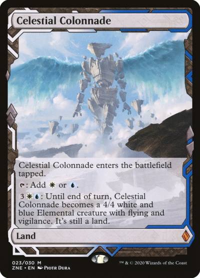Celestial Colonnade ZNE-23 Zendikar Rising Expeditions Magic card