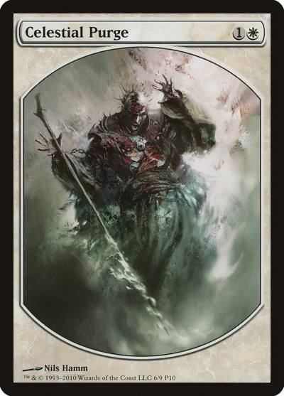 Celestial Purge P10-6 Magic Player Rewards 2010 Magic card