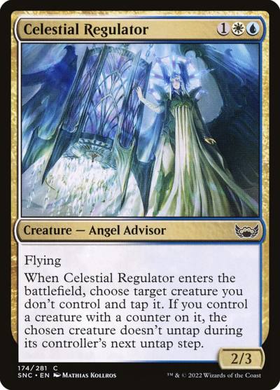 Celestial Regulator 174 Streets of New Capenna Magic card