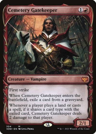 Cemetery Gatekeeper VOW-304 Innistrad: Crimson Vow Magic card