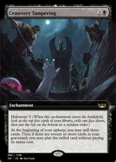 Cemetery Tampering