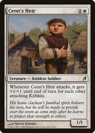Cenn's Heir 8 Lorwyn Magic card