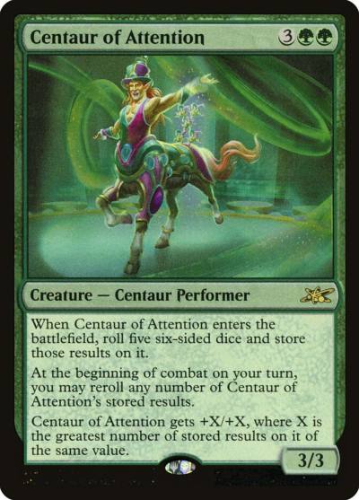 Centaur of Attention UNF-418 Unfinity Magic card