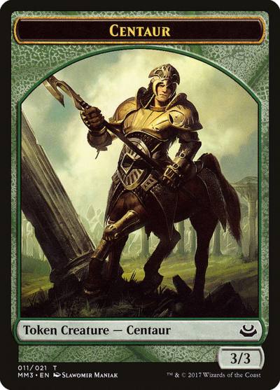 Centaur TMM3-11 Modern Masters 2017 Tokens Magic card