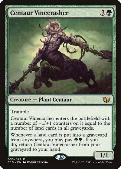 Centaur Vinecrasher C15-35 Commander 2015 Magic card