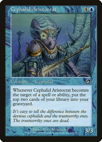 Cephalid Aristocrat 27 Torment Magic card