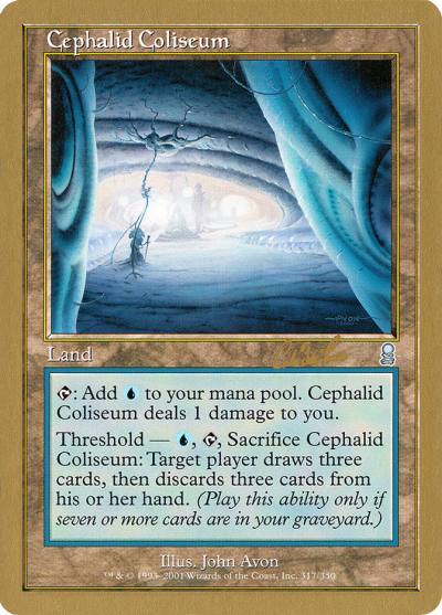 Cephalid Coliseum WC02-CR317 World Championship Decks 2002 Magic card