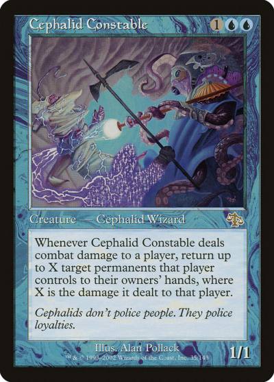Cephalid Constable JUD-35 Judgment Magic card