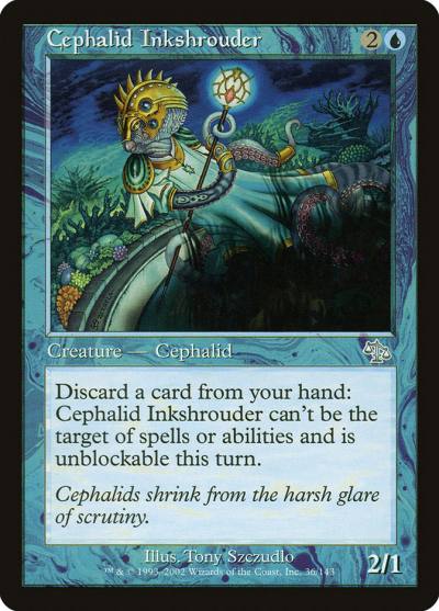 Cephalid Inkshrouder 36 Judgment Magic card