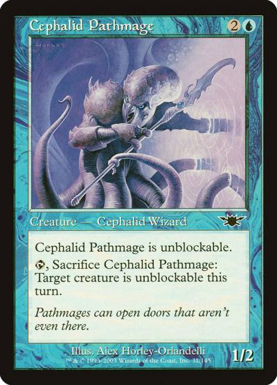 Cephalid Pathmage LGN-31 Legions Magic card