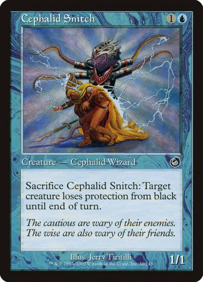 Cephalid Snitch 30 Torment Magic card