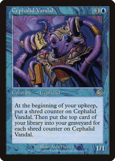 Cephalid Vandal 31 Torment Magic card