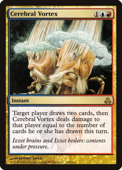 Cerebral Vortex GPT-107 Guildpact Magic card