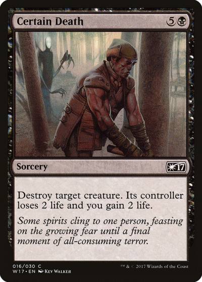 Certain Death W17-16 Welcome Deck 2017 Magic card