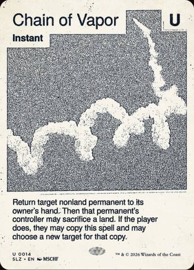 Chain of Vapor SLZ-14 The Zeta Set Magic card
