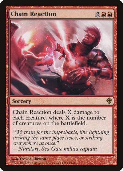 Chain Reaction WWK-74 Worldwake Magic card