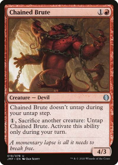 Chained Brute 19 Jumpstart Magic card