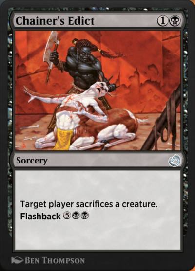Chainer's Edict HA3-10 Historic Anthology 3 Magic card