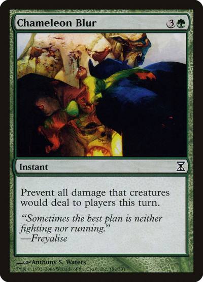 Chameleon Blur TSP-192 Time Spiral Magic card