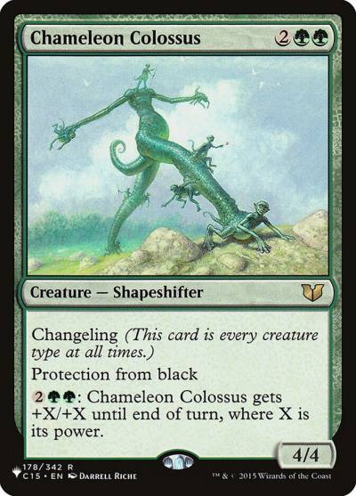 Chameleon Colossus PLST-C15-178 The List Magic card