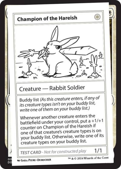 Champion of the Hareish MB2-511 Mystery Booster 2 Magic card