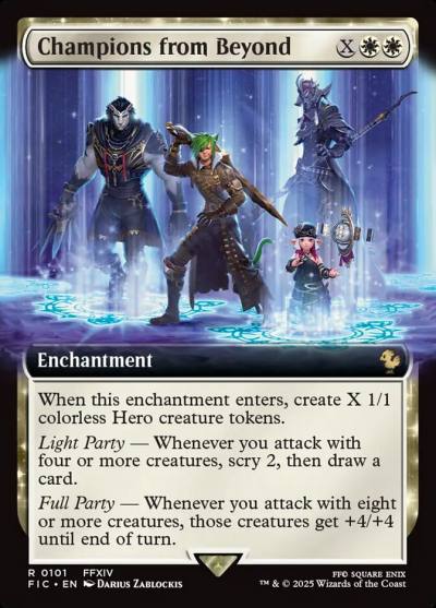 Champions from Beyond FIC-101 Final Fantasy Commander Magic card