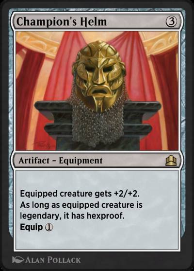 Champion's Helm AA1-3 Arena Anthology 1 Magic card