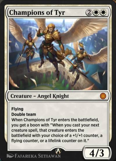 Champions of Tyr 21 Alchemy Horizons: Baldur's Gate Magic card