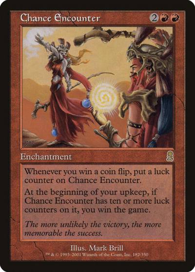 Chance Encounter ODY-182 Odyssey Magic card