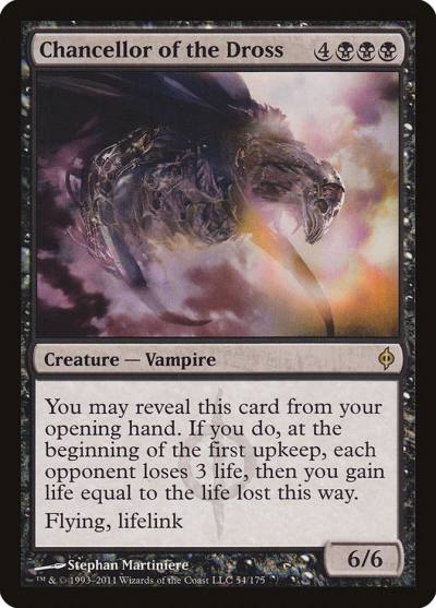 Chancellor of the Dross 54 New Phyrexia Magic card