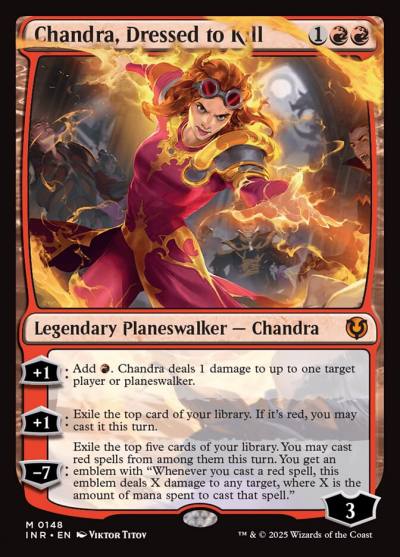 Chandra, Dressed to Kill INR-148 Innistrad Remastered Magic card